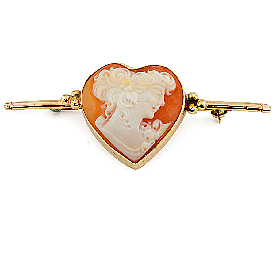 9ct gold Cameo Brooch